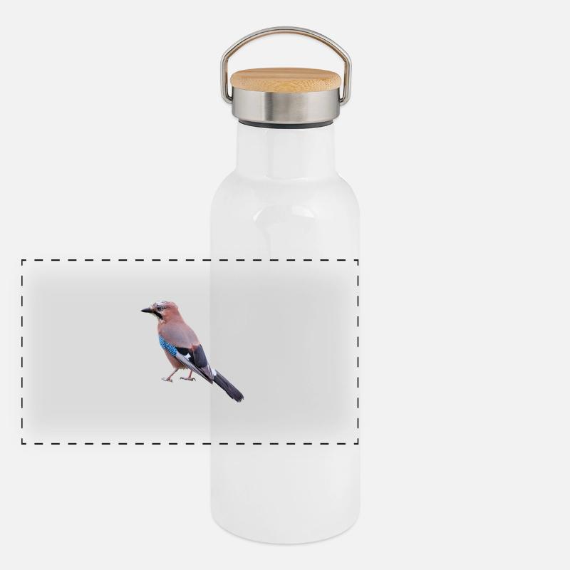 geai am431 Gourde isotherme avec bouchon en bambou
