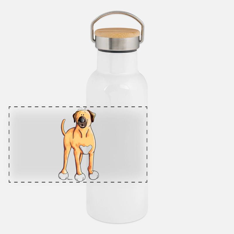 Baxter der Broholmer Panorama Thermosflasche mit Bambusdeckel