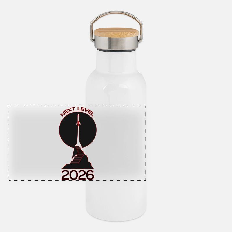 Next Level 2026 Rocket Panoramic Thermal Bottle with Bamboo Lid