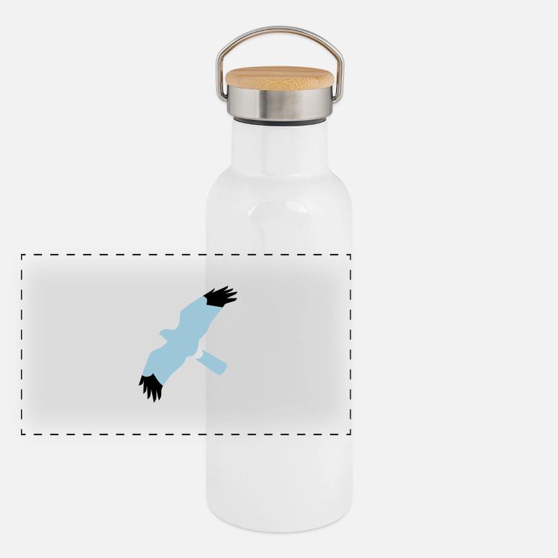 BAWC HHD Splat Design v3F Panoramic Thermal Bottle with Bamboo Lid