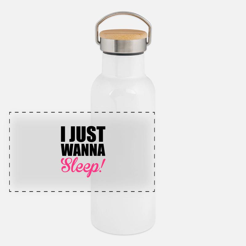 Sleep Panoramic Thermal Bottle with Bamboo Lid
