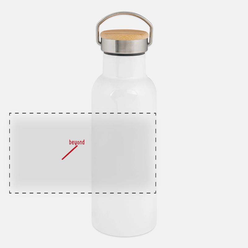 Limit Panorama Thermosflasche mit Bambusdeckel