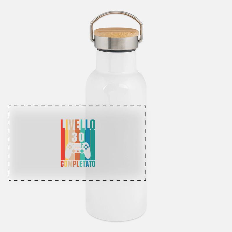 Level 30 Panoramic Thermal Bottle with Bamboo Lid