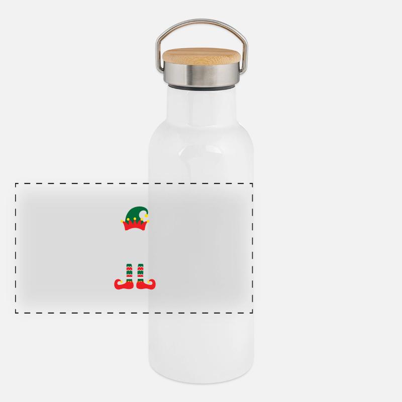 Onze haha Plan de travail 1 Exemplaire 2 Gourde isotherme avec bouchon en bambou