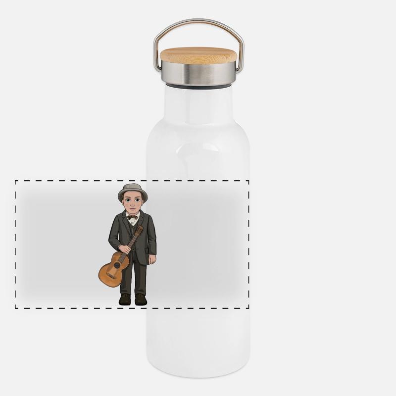 Dan Andersson Panorama Thermosflasche mit Bambusdeckel