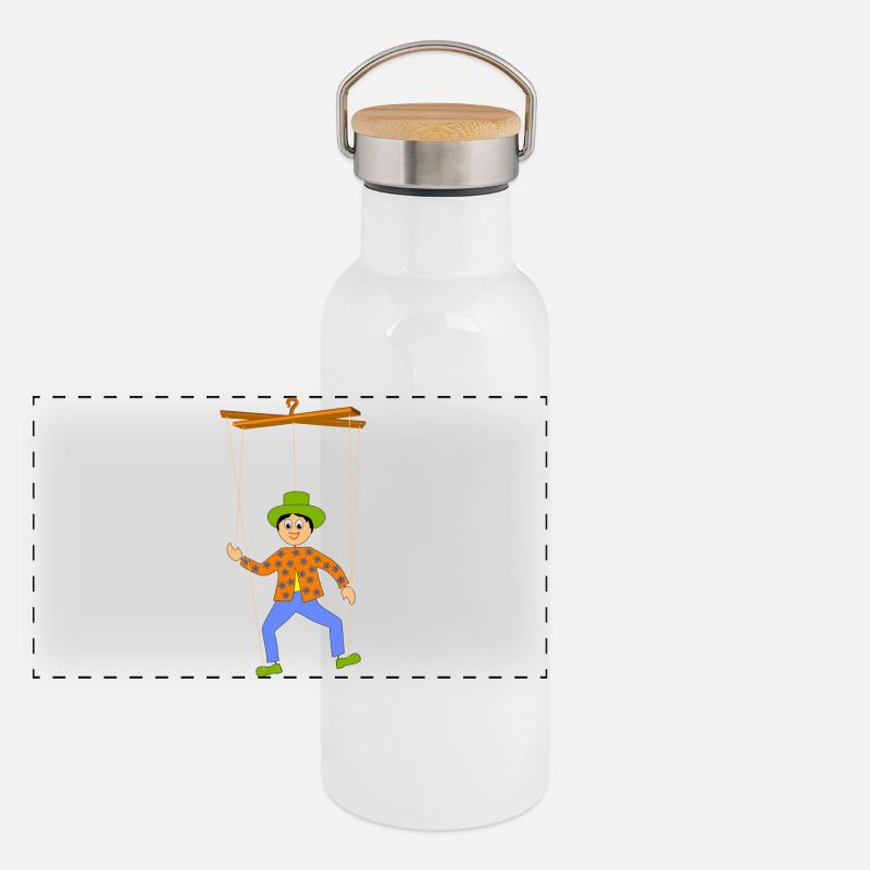 doll Panoramic Thermal Bottle with Bamboo Lid
