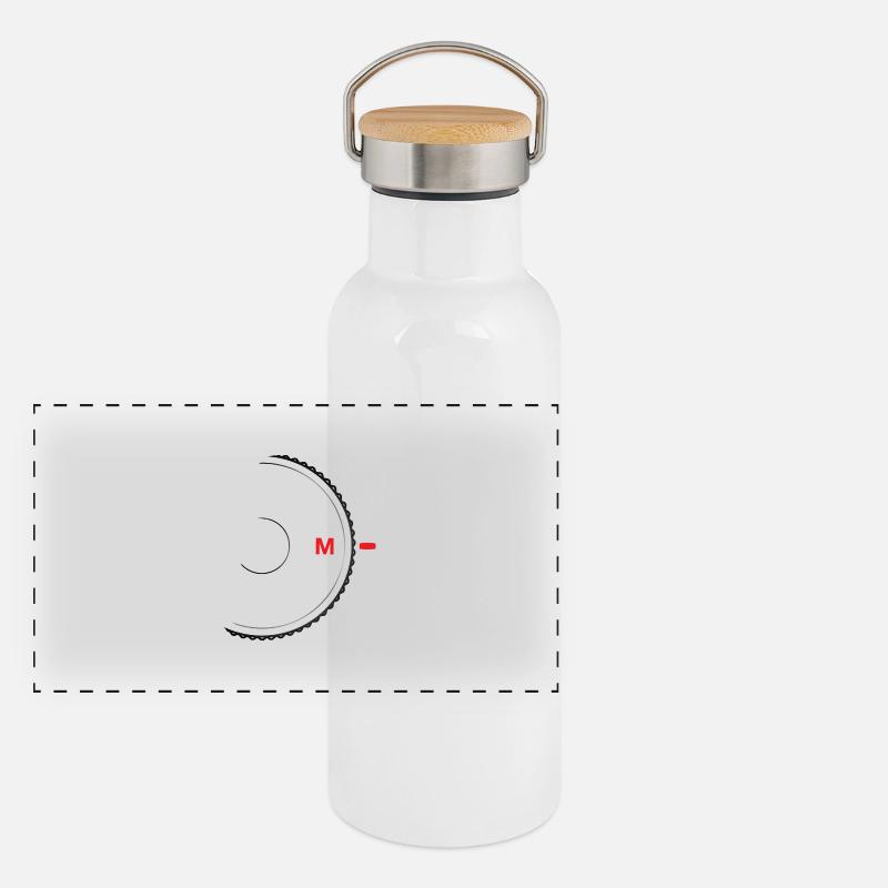 Shoot M Panoramic Thermal Bottle with Bamboo Lid