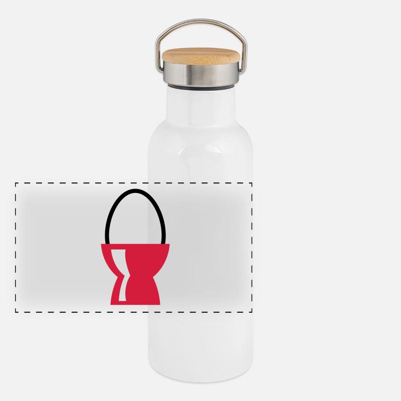 Egg Panoramic Thermal Bottle with Bamboo Lid