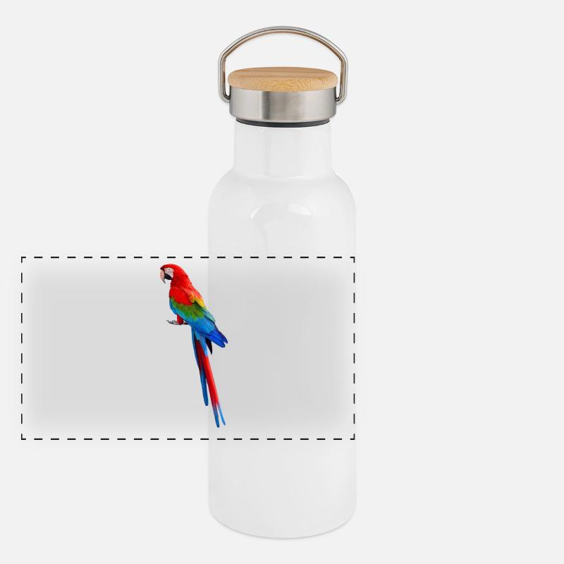 Parrot Gourde isotherme avec bouchon en bambou