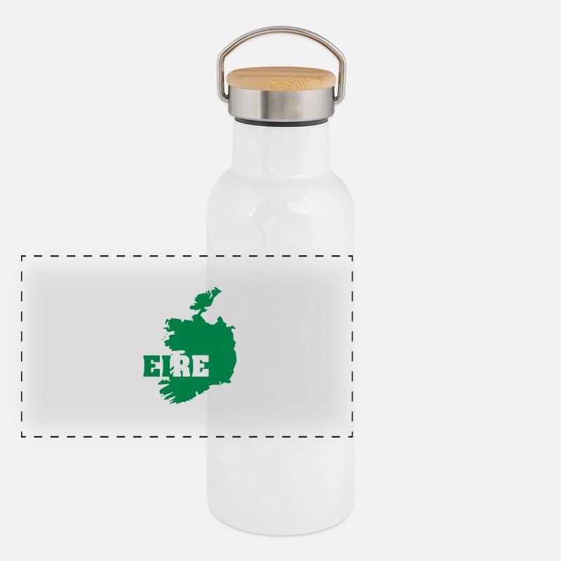 Eire (ID: 002004) Panoramic Thermal Bottle with Bamboo Lid