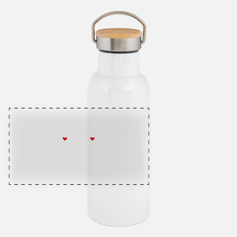 Single Panoramic Thermal Bottle with Bamboo Lid