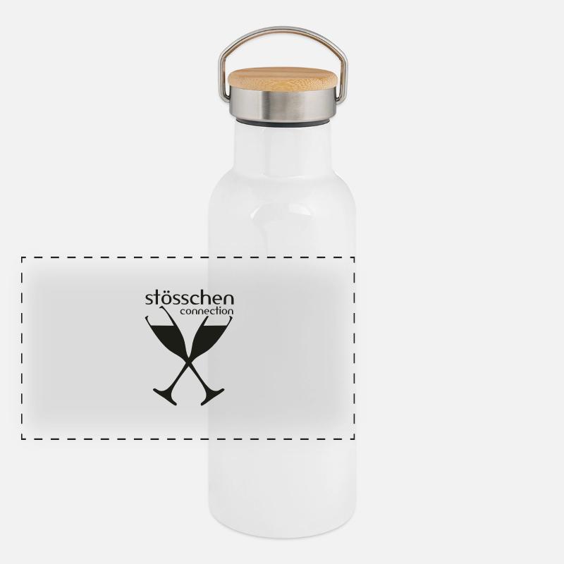 Stösschen Connection Panorama Thermosflasche mit Bambusdeckel