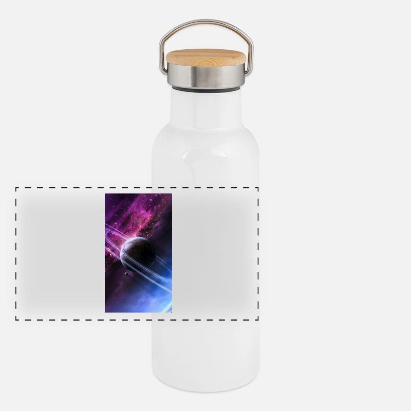 received galaxy Panoramic Thermal Bottle with Bamboo Lid