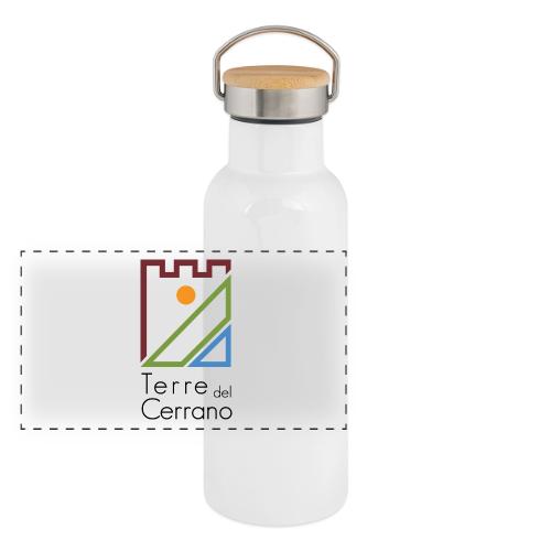 Logo Terre del Cerrano - Thermos con coperchio in bambù
