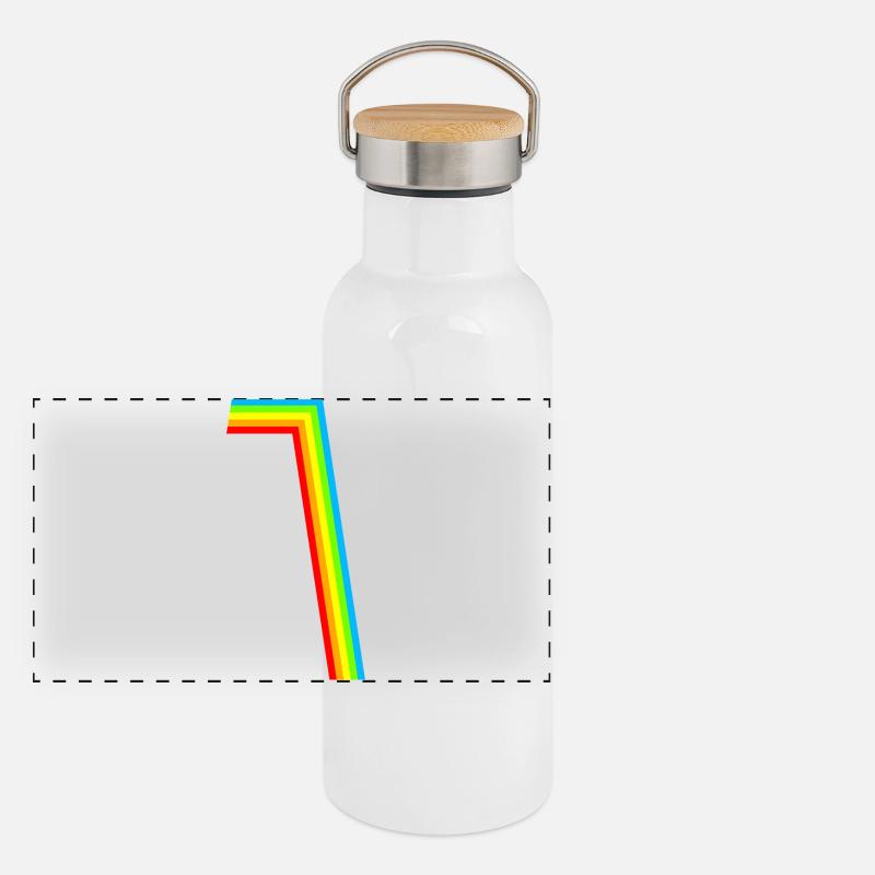 Schon 1 Jahr! Panorama Thermosflasche mit Bambusdeckel