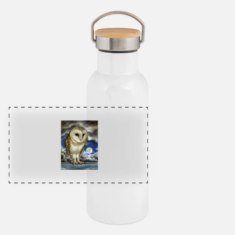 Moon Watch Panoramic Thermal Bottle with Bamboo Lid