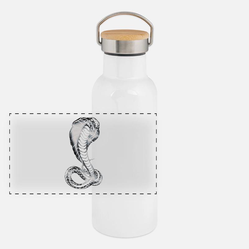 Cobra royal Gourde isotherme avec bouchon en bambou
