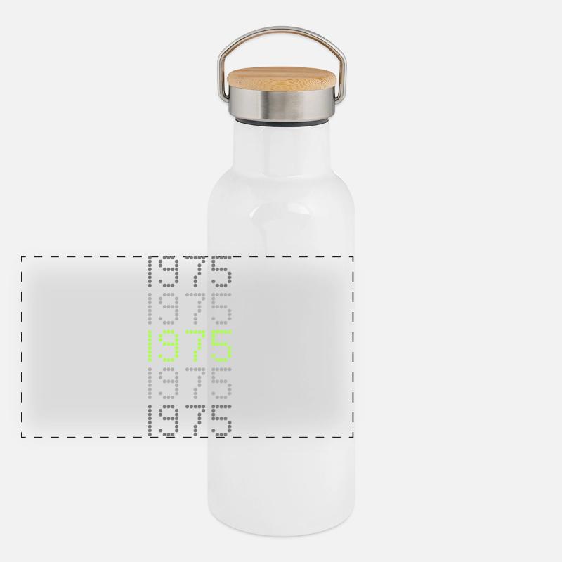 Style 1975 Panoramic Thermal Bottle with Bamboo Lid