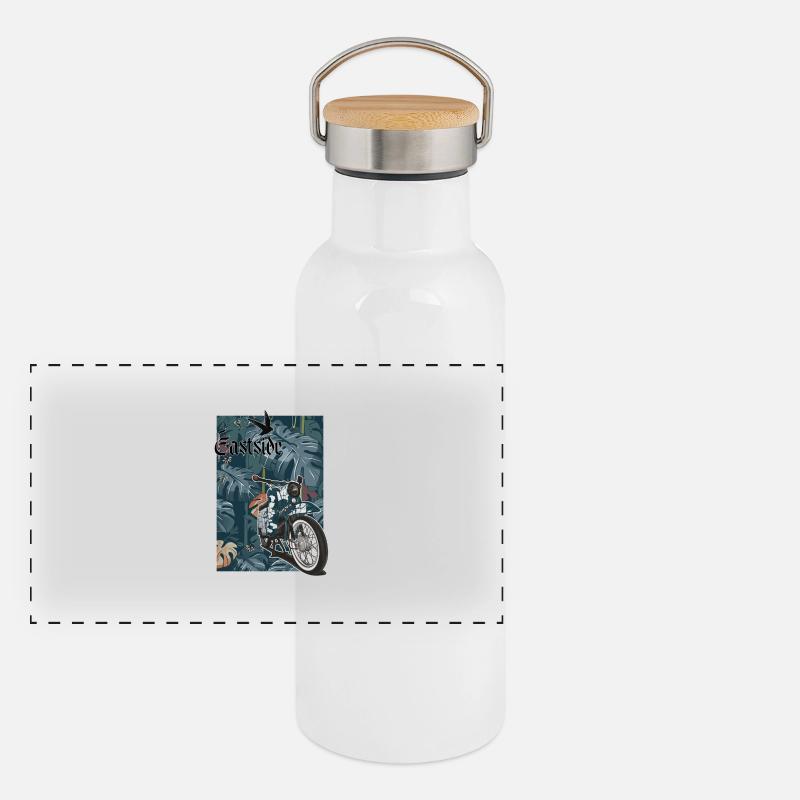 Schwalbe KR51/1 // Illustration Panorama Thermosflasche mit Bambusdeckel