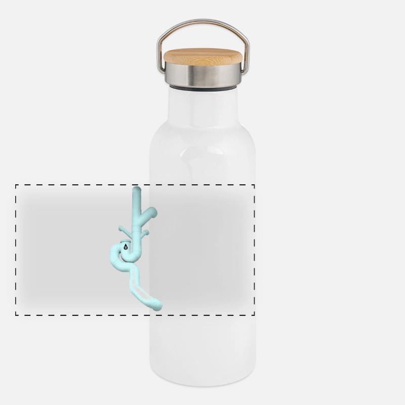 Don Giordano im Himmlischen Panorama Thermosflasche mit Bambusdeckel