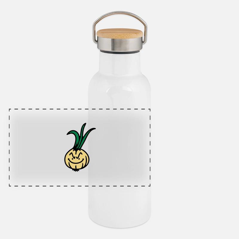 Evil onion 3 Panoramic Thermal Bottle with Bamboo Lid