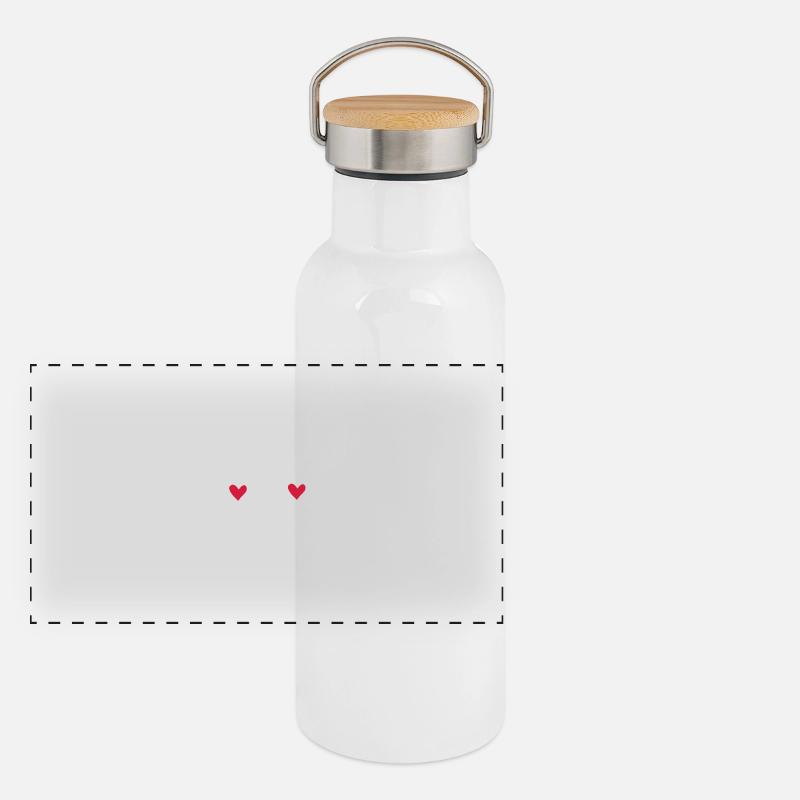 Cooking is Love Panoramic Thermal Bottle with Bamboo Lid