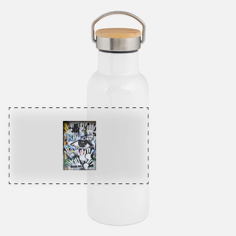 UrbanExplorer Panorama Thermosflasche mit Bambusdeckel
