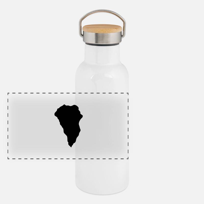 La Palma Panoramic Thermal Bottle with Bamboo Lid