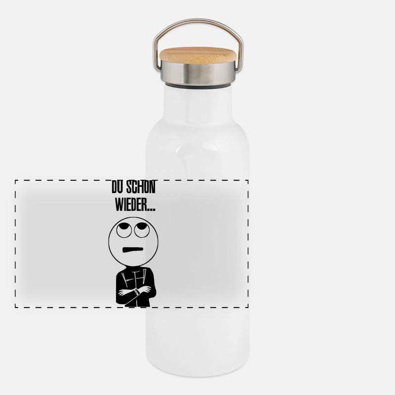You again ... Panoramic Thermal Bottle with Bamboo Lid