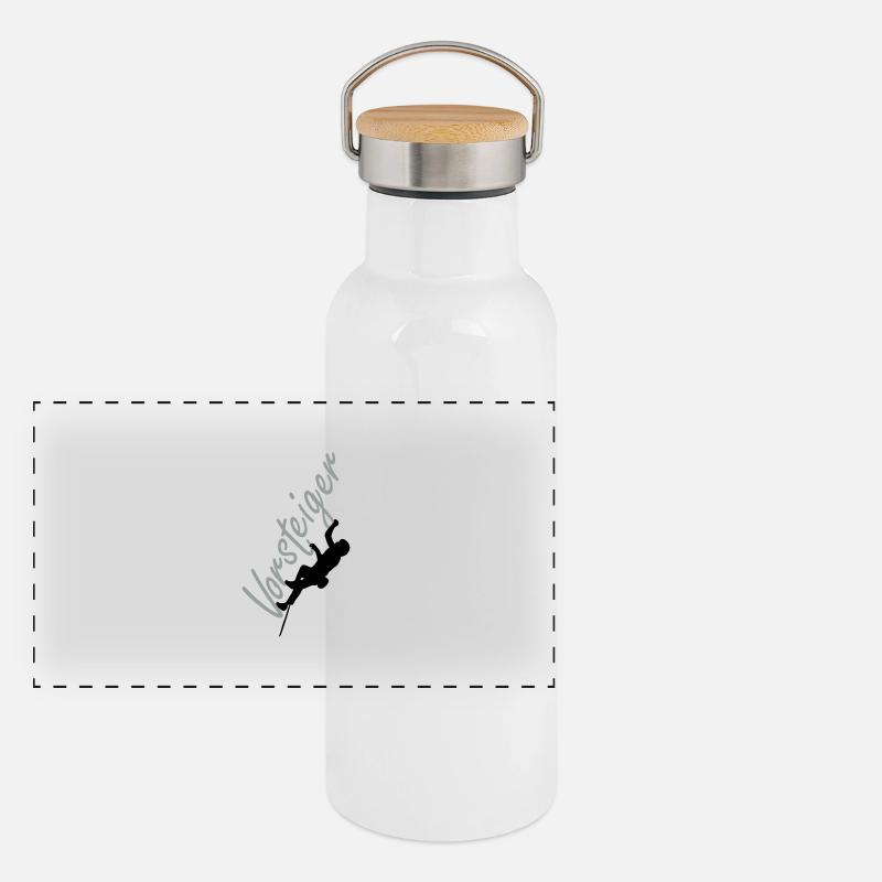Lead grimpeur Gourde isotherme avec bouchon en bambou