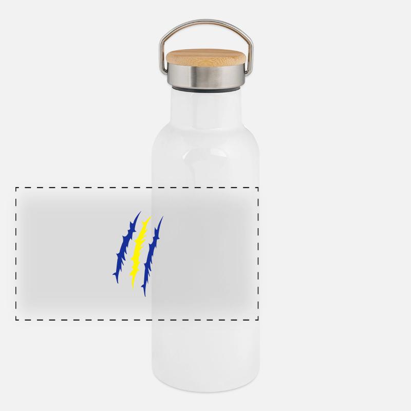 krallen Panoramic Thermal Bottle with Bamboo Lid