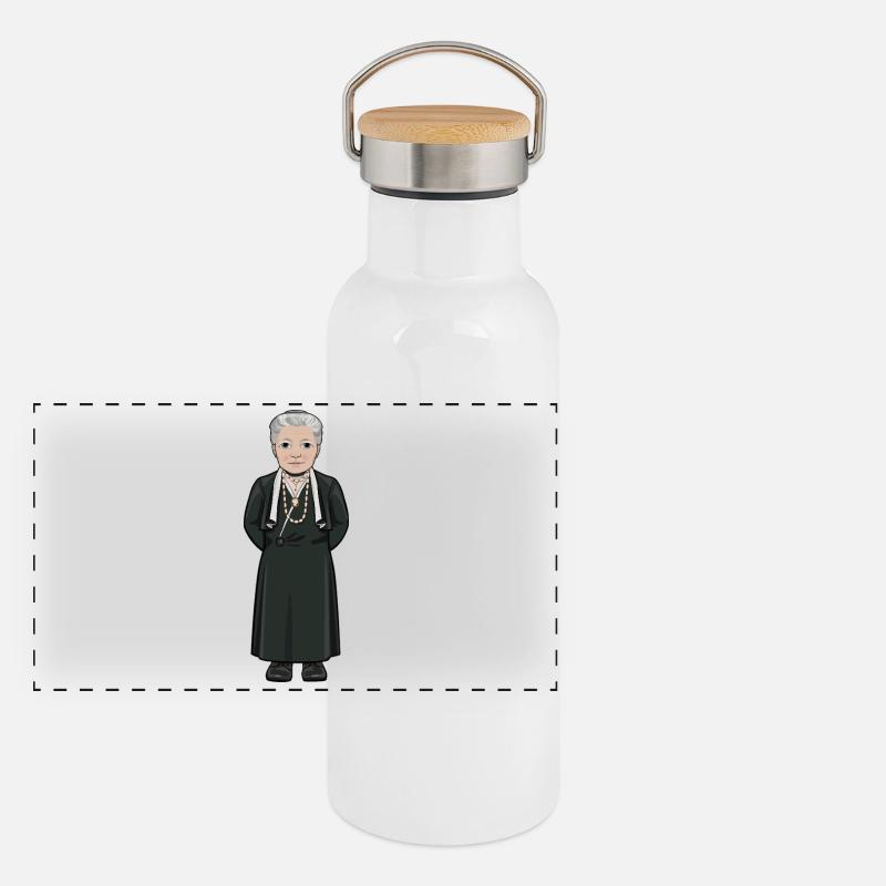 Selma Lagerlöf Panoramic Thermal Bottle with Bamboo Lid