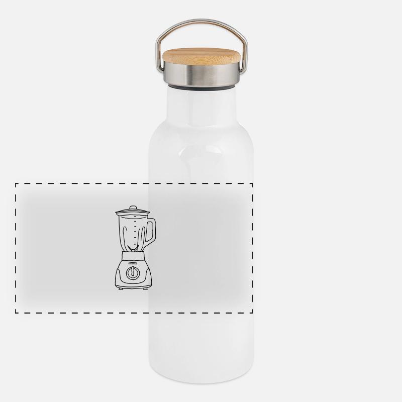 MIXER Panoramic Thermal Bottle with Bamboo Lid