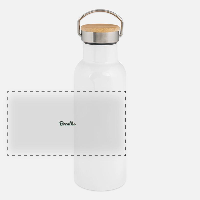 Breathe Panoramic Thermal Bottle with Bamboo Lid