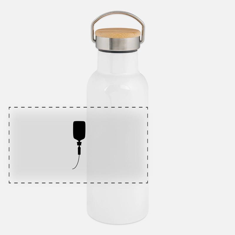 Infusion Gourde isotherme avec bouchon en bambou