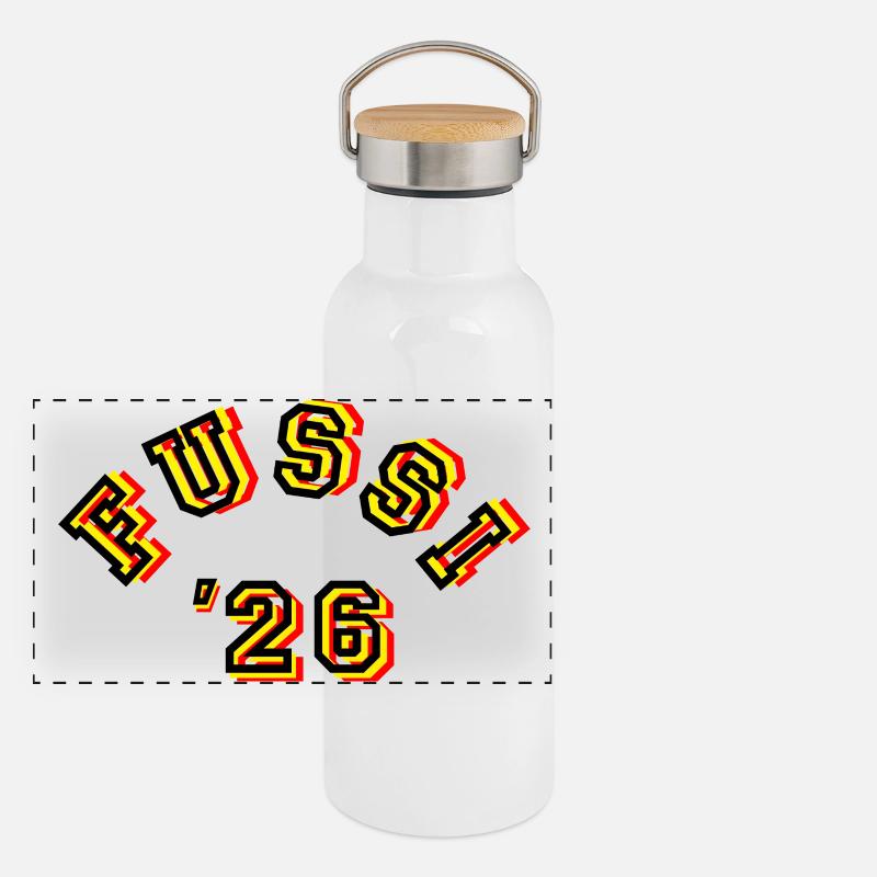 Fussi ́26 Panoramic Thermal Bottle with Bamboo Lid