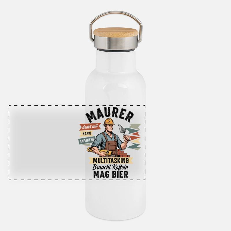 The Mason Panoramic Thermal Bottle with Bamboo Lid