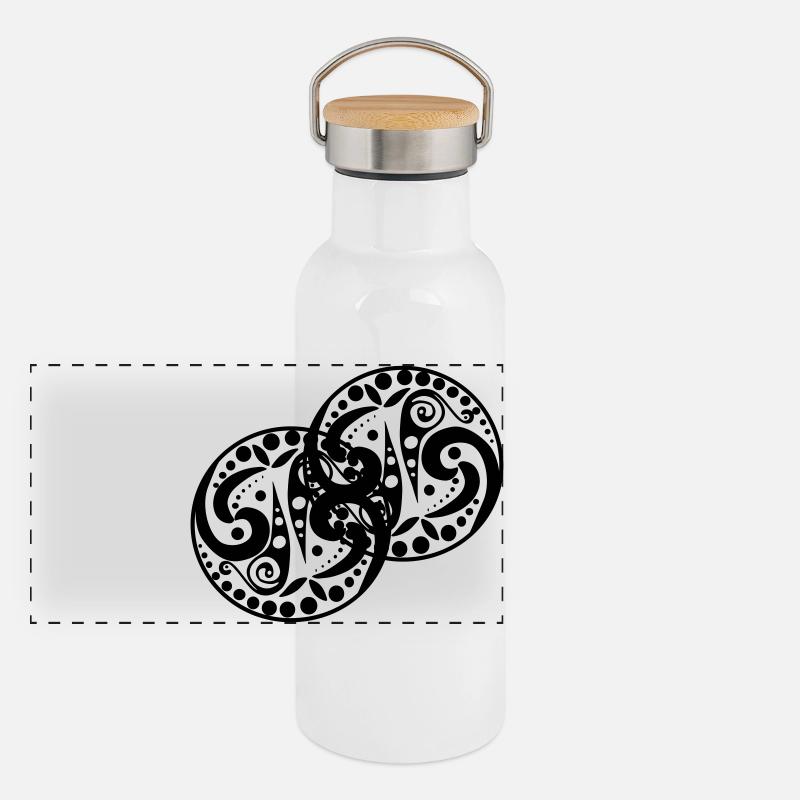 bretagne Panoramic Thermal Bottle with Bamboo Lid
