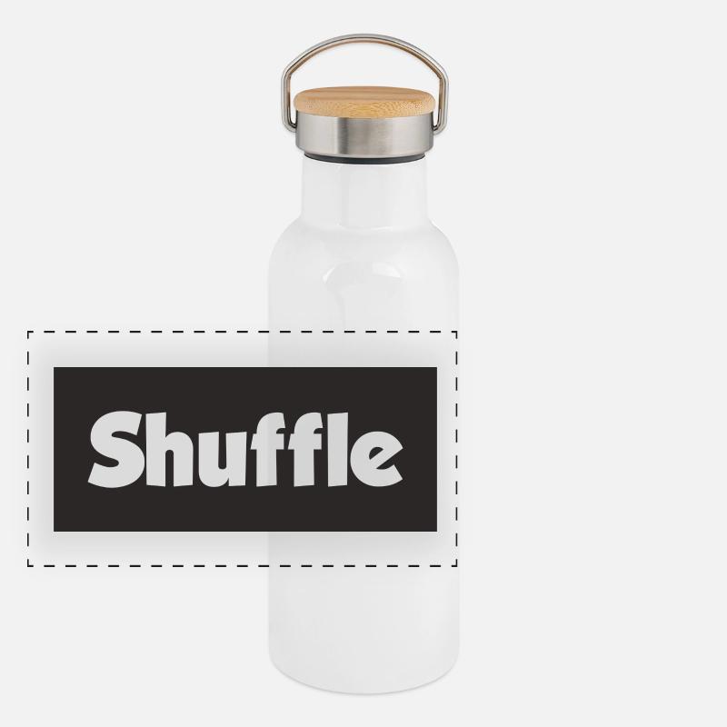 Shuffle Gourde isotherme avec bouchon en bambou