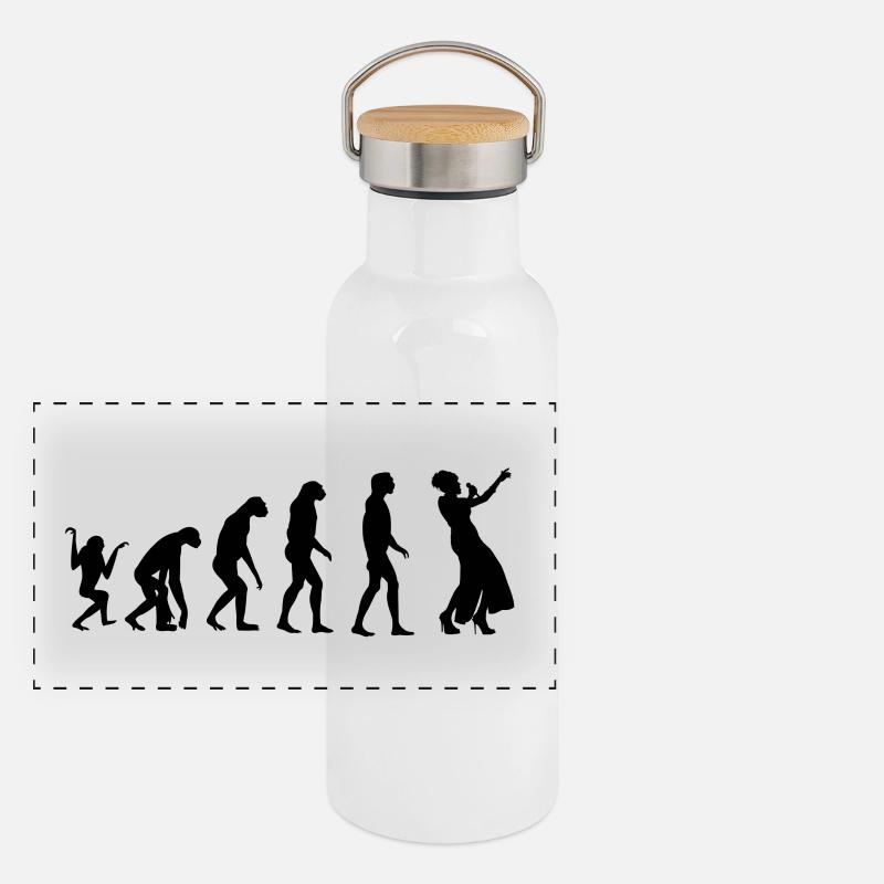 evolution sanger Termoflaske med bambuslåg