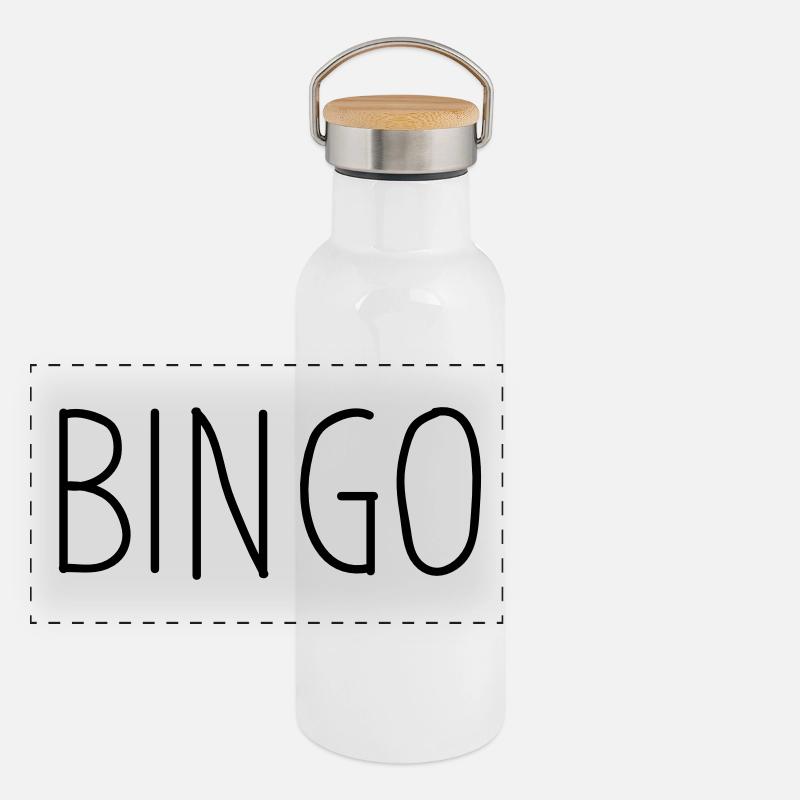 bingo Panoramic Thermal Bottle with Bamboo Lid