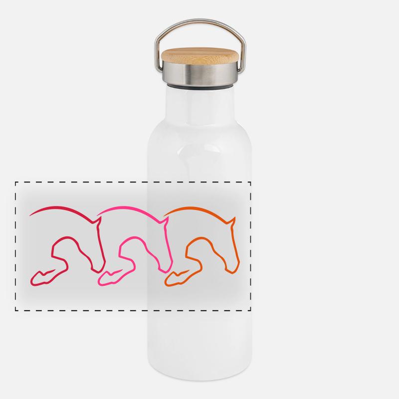 jumper Panoramic Thermal Bottle with Bamboo Lid