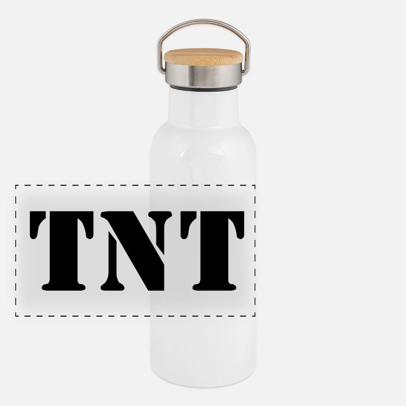 TNT Dynamite Gourde isotherme avec bouchon en bambou