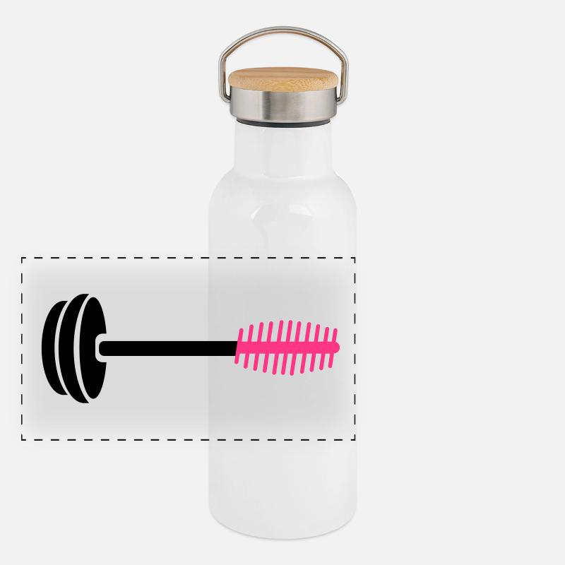 Mascara Panorama Thermosflasche mit Bambusdeckel