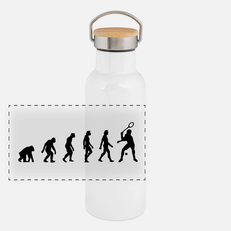 L évolution de squash Gourde isotherme avec bouchon en bambou