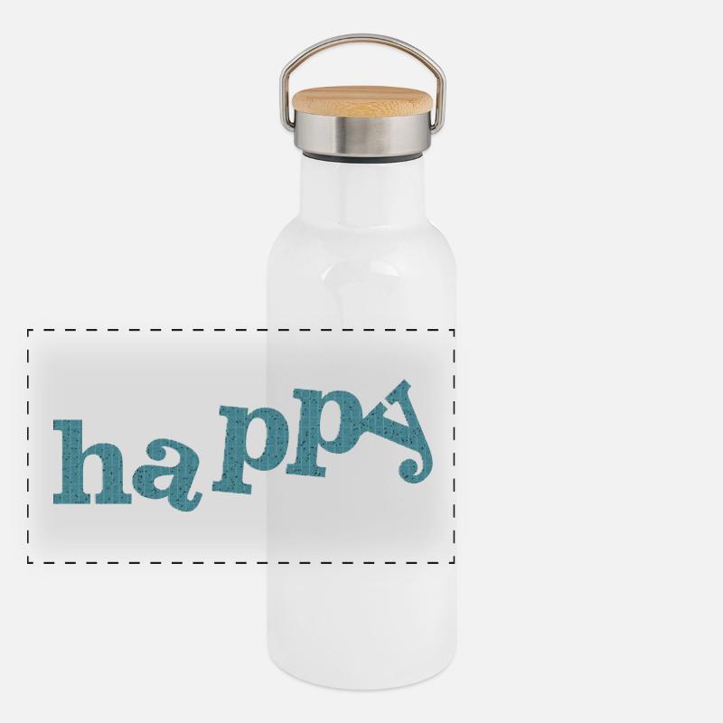 FELICE Thermos con coperchio in bambù