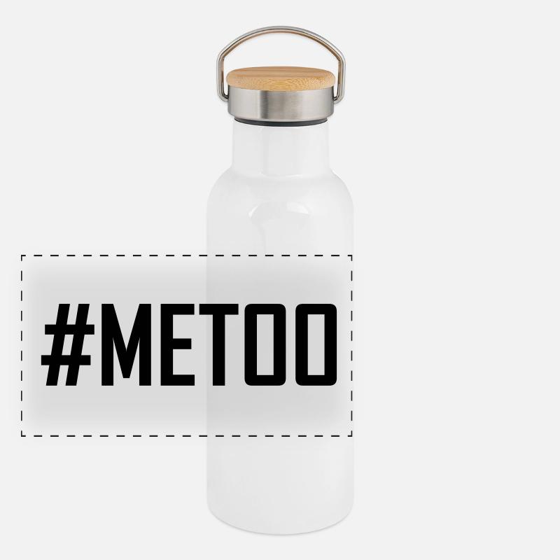 metoo Gourde isotherme avec bouchon en bambou