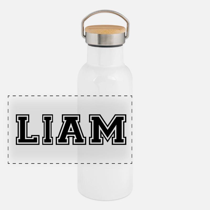 liam Gourde isotherme avec bouchon en bambou