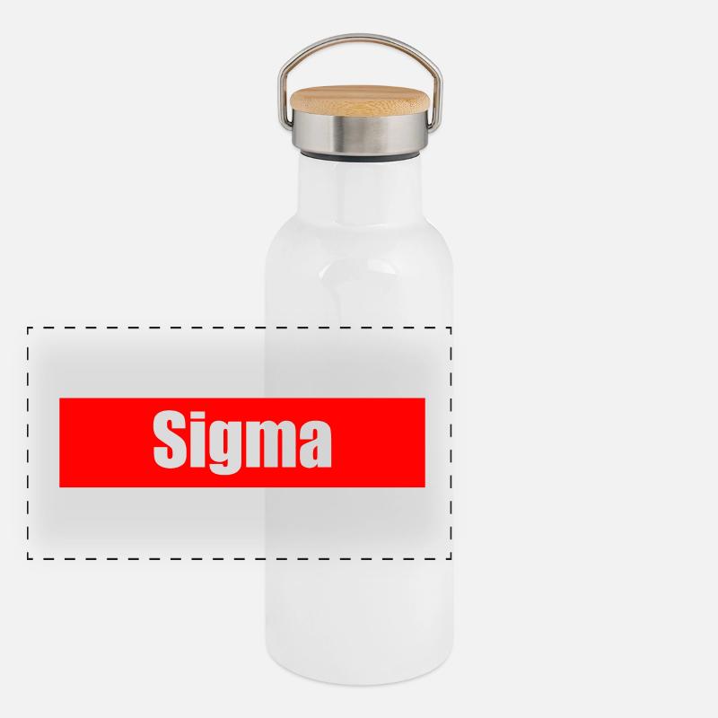 Sigma Gourde isotherme avec bouchon en bambou