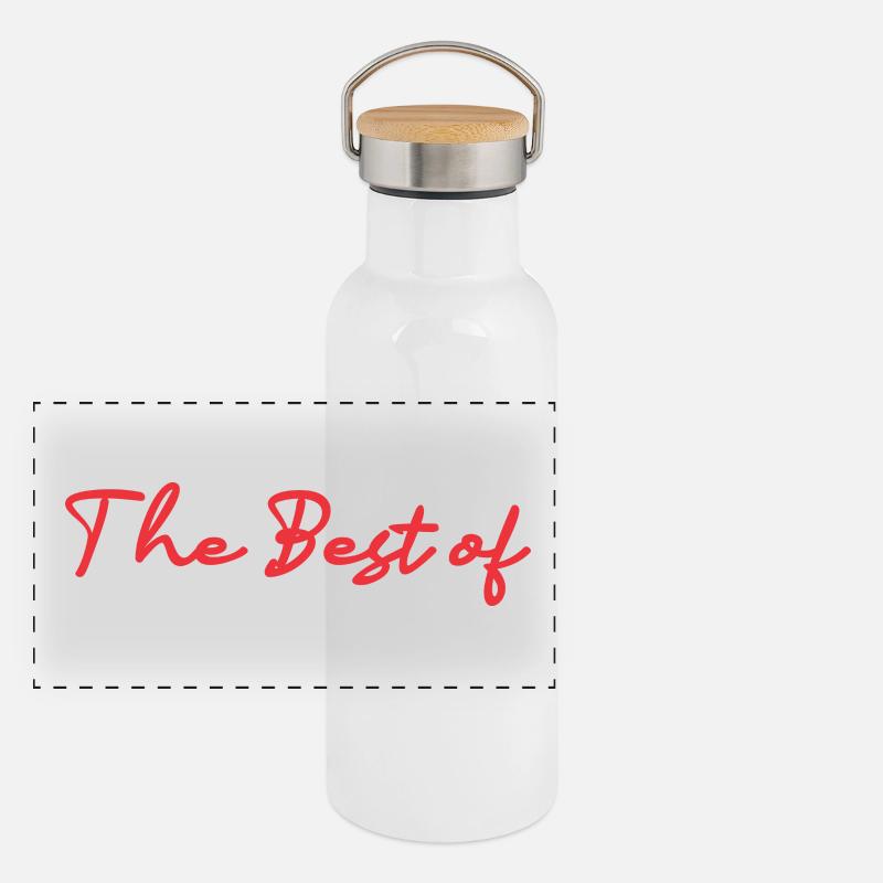 SCHÖNEN MUTTERTAG. MAMA. MUTTERTAG Panorama Thermosflasche mit Bambusdeckel